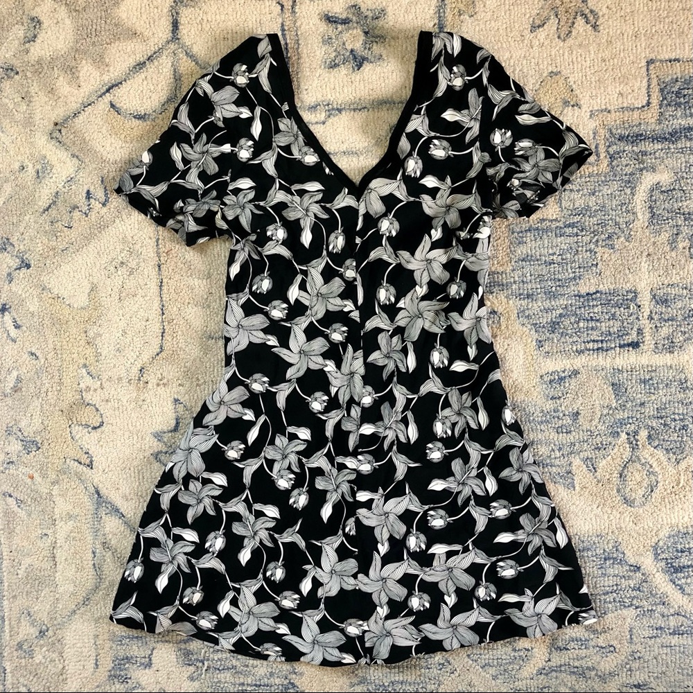 Sandro Paris Floral Dress